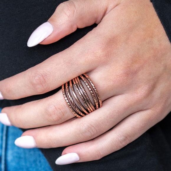 5/$25 Basic Maverick Copper Ring